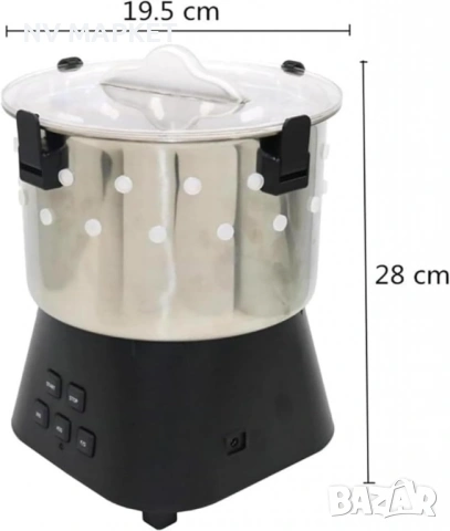 Машина за скубане на пъдпъдъци 12V, 220V 15W, снимка 10 - Селскостопанска техника - 53850980