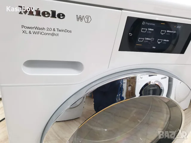 Miele - 9кг - WiFi - TwinDos - Пералня Миеле 12м Гаранция, снимка 17 - Перални - 55956920