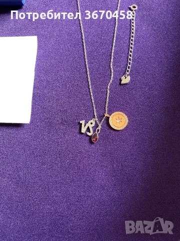 Колие Swarovski Zodiac Pendant-Capricorn horoscope 5349216 Зодиак Козирог елемент , снимка 11 - Колиета, медальони, синджири - 51365746