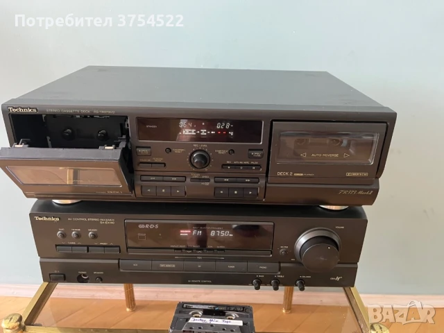 Technics RS-TR373 MkII technics sa ex140 дек двукасетачен и ресивер, снимка 10 - Ресийвъри, усилватели, смесителни пултове - 51379278