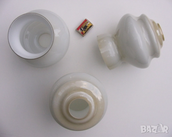 НОВО Резервно СТЪКЛО Арт Дизайн Абажур Ø170 мм за Ел.Лампа Настолна Аплик Полилей Лампион БАРТЕР, снимка 2 - Други - 52032411