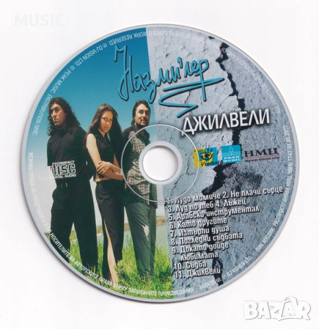НАЗМИЛЕР - ДЖИЛВЕЛИ (КУПУВАМ CD), снимка 3 - CD дискове - 53270758
