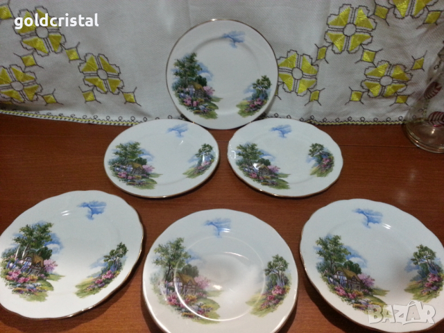 Английски порцелан чинии , снимка 7 - Други ценни предмети - 44797404