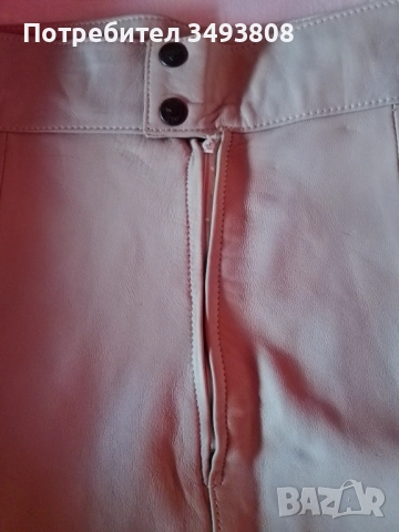 Къса кожена дамска пола, снимка 2 - Поли - 52751871