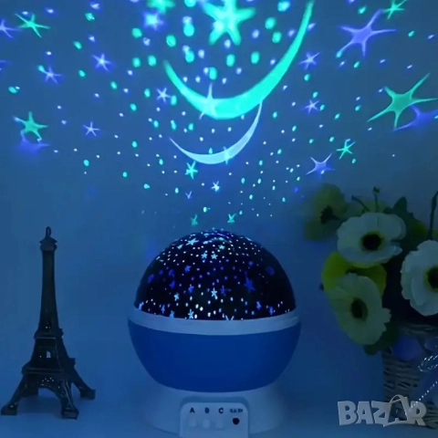 Нощна лампа детски планетариум