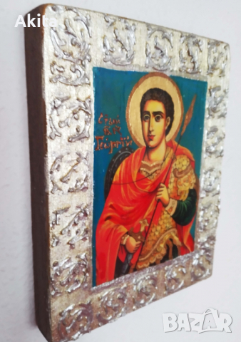 Икона на Свети Георги, снимка 5 - Икони - 36269023