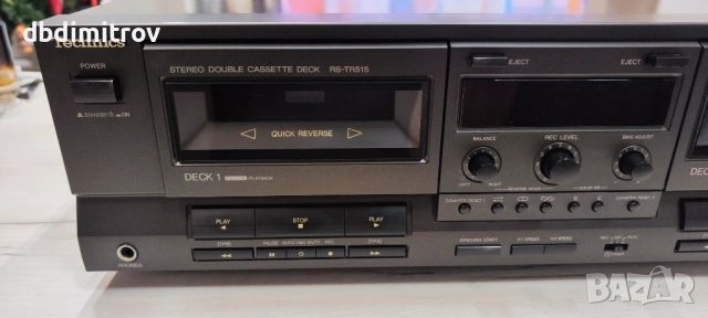 Продавам касетен дек Technics RS-TR 515, снимка 2 - Декове - 53054716