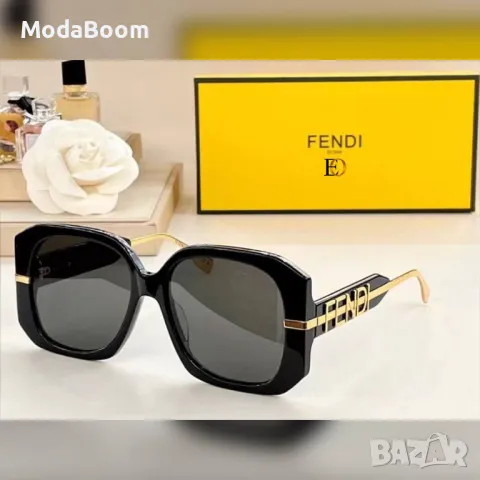 Fendi черни дамски слънчеви очила 