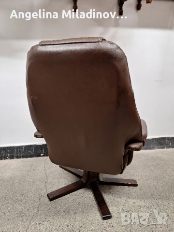Фотьойл, кресло от естествена кожа със зони за релакс , снимка 8 - Дивани и мека мебел - 51310757