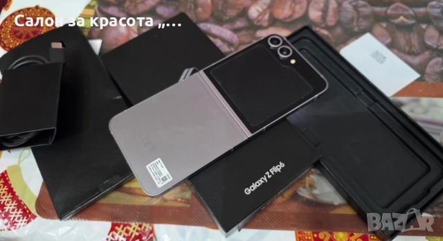 Смартфон Samsung Galaxy Z Flip6, 12GB RAM, 256GB, 5G, Jetblack, снимка 2 - Samsung - 52739854