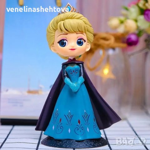Елза от Замръзналото кралство Пластмасова фигурка за украса на торта декорация играчка