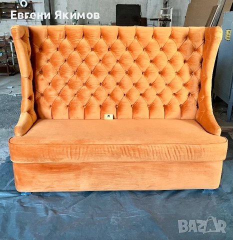 Chesterfield диван , снимка 2 - Дивани и мека мебел - 53689355