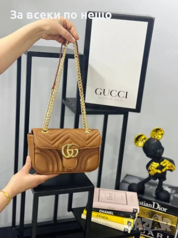 Gucci Дамска Чанта Гучи - Налични Различни Цветове Код A632, снимка 4 - Чанти - 50588458