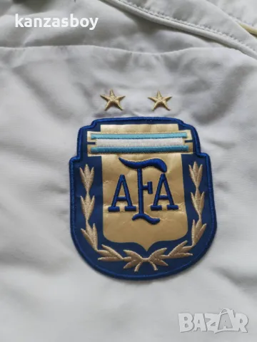 Adidas argentina 2009-10 Track Football Jacket - футболно колекционерско горнище С, снимка 2 - Спортни дрехи, екипи - 49815636