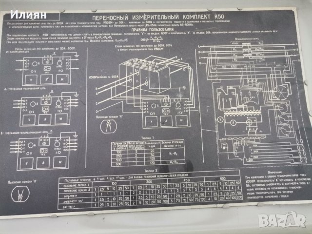 К-50 Комплект за измерване, снимка 7 - Други инструменти - 41891299