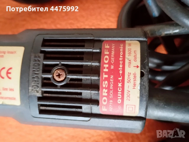 Поялник с топъл въздух , снимка 4 - Други инструменти - 53210653