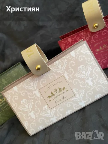 Подаръчни кутии тип чантичка НОВИ!, снимка 2 - Други - 50042357