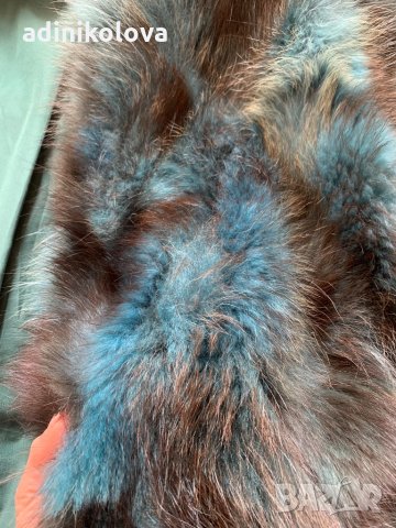 Палто от енот/ракун, снимка 6 - Палта, манта - 34540585