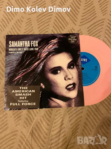 Samantha Fox Limited Edition Pink Vinyl 