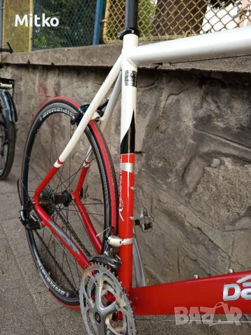 28 цола алуминиев велосипед с 24 скорости палцови команди усилени капли карбонова вилка като нов , снимка 13 - Велосипеди - 50740956