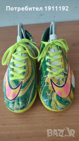 Nike Mercurial. Футболни обувки, стоножки. 37.5, снимка 5 - Футбол - 35927213