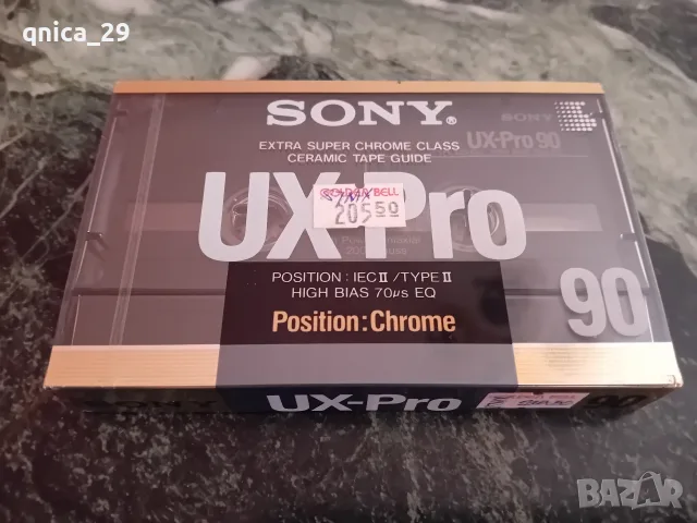 Sony UX-pro 90 аудио касета, снимка 2 - Декове - 55740894