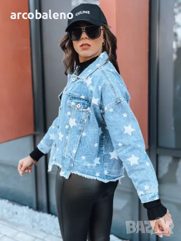 Дамско дънково яке DOLLA , снимка 2 - Якета - 49019099