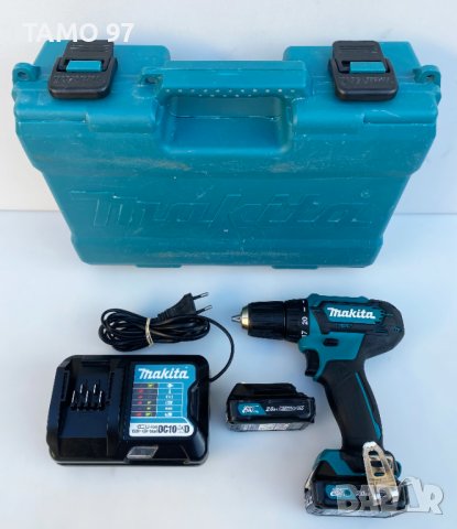 MAKiTA DF333D - Акумулаторен винтоверт 2x12V 2.0Ah, снимка 10 - Винтоверти - 41227471