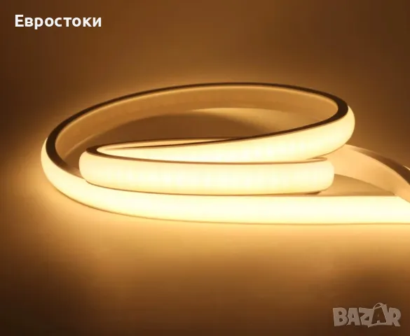 Водоустойчива COB LED лента без самозалепваща се лента, гъвкава,  за вътрешна домашна кухня, външна , снимка 7 - Лед осветление - 49594827