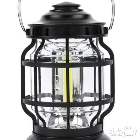 LED лампа за къмпинг и каравана с USB зареждане, снимка 2 - Аксесоари и консумативи - 55865337