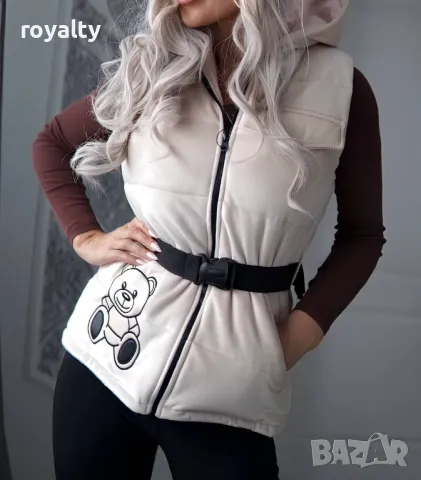 Дамски елек Teddy Bear Два цвята , снимка 5 - Елеци - 49883973