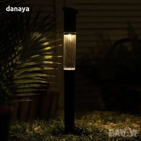 3829 Голяма градиснка соларна лампа, 55 см, снимка 3 - Градински мебели, декорация  - 41400670