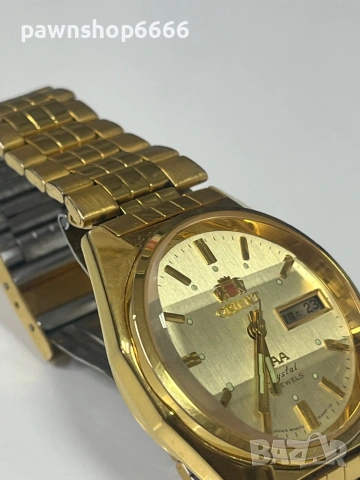 Винтидж автоматичен часовник ORIENT L469648 / 21 jewels, снимка 6 - Мъжки - 53016078