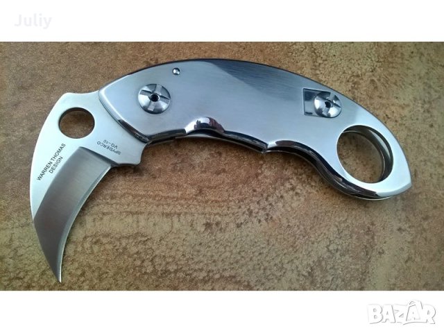 Spyderco  C84P Tiger Claw, снимка 13 - Ножове - 35814878
