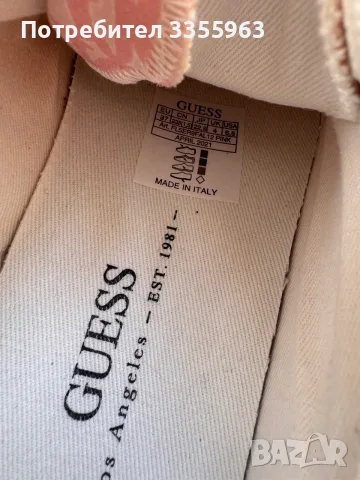 Дамски кецове Guess, снимка 3 - Кецове - 56087825