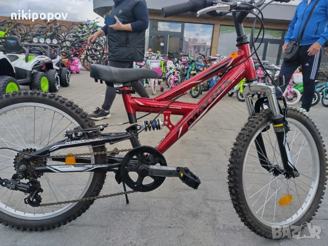 MATRIX Велосипед 20" FLASH червен