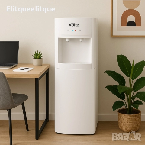 Диспенсър за вода Voltz, 65-420W\15°-90°C, с шкаф, с електронно охлаждане, снимка 4 - Друга електроника - 52182767
