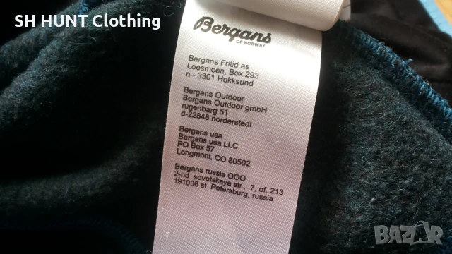 Bergans of NORWAY EINER Jacket 40% Wool размер XL горница 40% Вълна - 1263, снимка 17 - Пуловери - 51097296