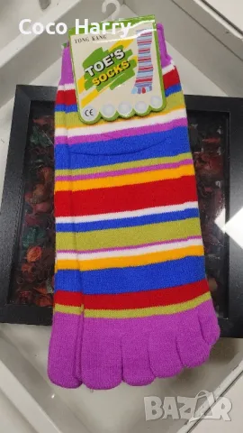Дамски чорапи с пръсти , снимка 6 - Дамски чорапи - 49322365
