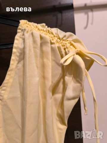 Рокля лятна жълта , снимка 3 - Рокли - 53582798