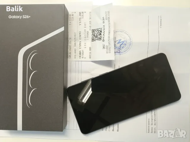 телефон Samsung Galaxy S26+ 512GB – перфектен, гаранция Техномаркет, снимка 3 - Samsung - 56210537