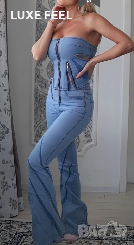 💎Дамски Дънки, снимка 2 - Дънки - 53848151