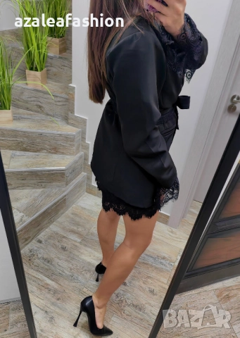 Дамски сет - сако панталонки и бюстие, снимка 6 - Комплекти - 52670854