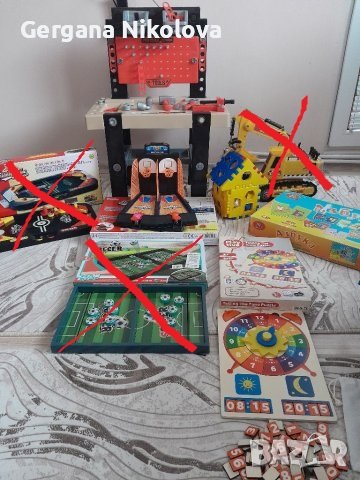 Детски играчки,дървена игра часовник , снимка 2 - Образователни игри - 40322346