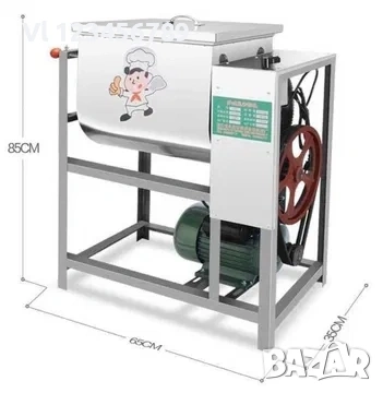 Електрическа бъркалка за кайма 25 кг, бъркалка за месо и тесто, снимка 3 - Месомелачки - 53860906