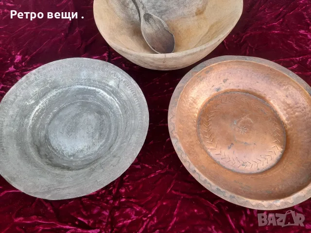 стари купи,съдове мед и дърво, снимка 3 - Антикварни и старинни предмети - 56228005
