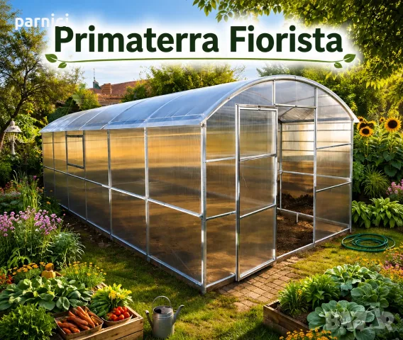 Оранжерии Primaterra Domika и Fiorista - стабилност и висока защита, снимка 2 - Оранжерии - 38706429