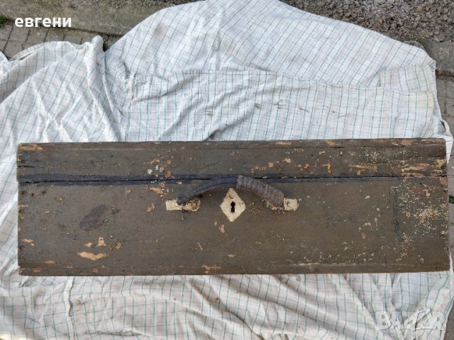 Офицерски дървен куфар, снимка 3 - Антикварни и старинни предмети - 44598081