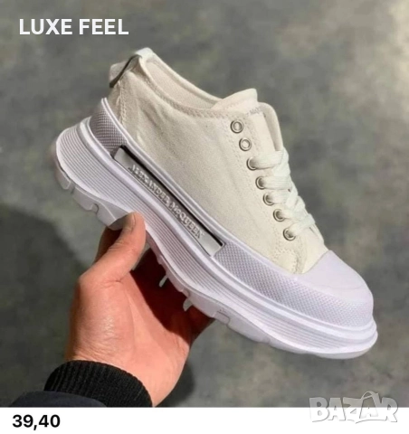 Дамски Кецове ⚜️ Alexander McQueen , снимка 3 - Кецове - 52621730