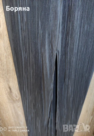 ZARA дълга черна рокля солей, снимка 13 - Рокли - 51285415